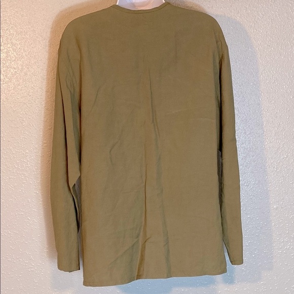 Liz Claiborne Green Blazer Relaxed Fit - Picture 3 of 5